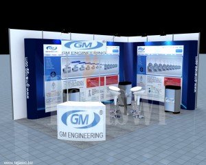 5x3 mtr portable exhibition kit