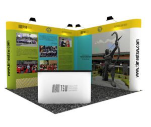9 Square Meter L Shaped Portable Exhibition Kit