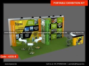 6 Meter x 3 Meter Portable Exhibition Stand 633S-8