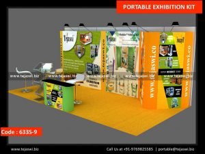 6 Meter x 3 Meter Portable Exhibition Stand 633S-9