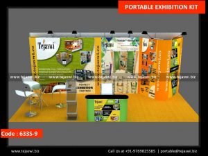6 Meter x 3 Meter Portable Exhibition Stand 633S-9