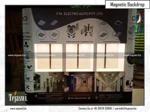 PM Electro Auto Pvt Ltd Portable Backdrop