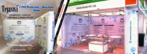 Envee Drugs Pvt. Ltd_CPHI Worldwide Barcelona Spain Portable Exhibition Kit Mumbai