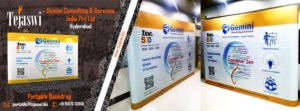 Gemini Consulting and Services India Portable Backdrop