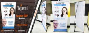 Haitech Solutions Portable X Banner Stand