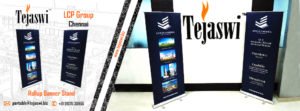 LCP Group Chennai Brand Banner Standee