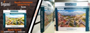 Maccaferri Environmental Solutions Portable Reusable Backdrop